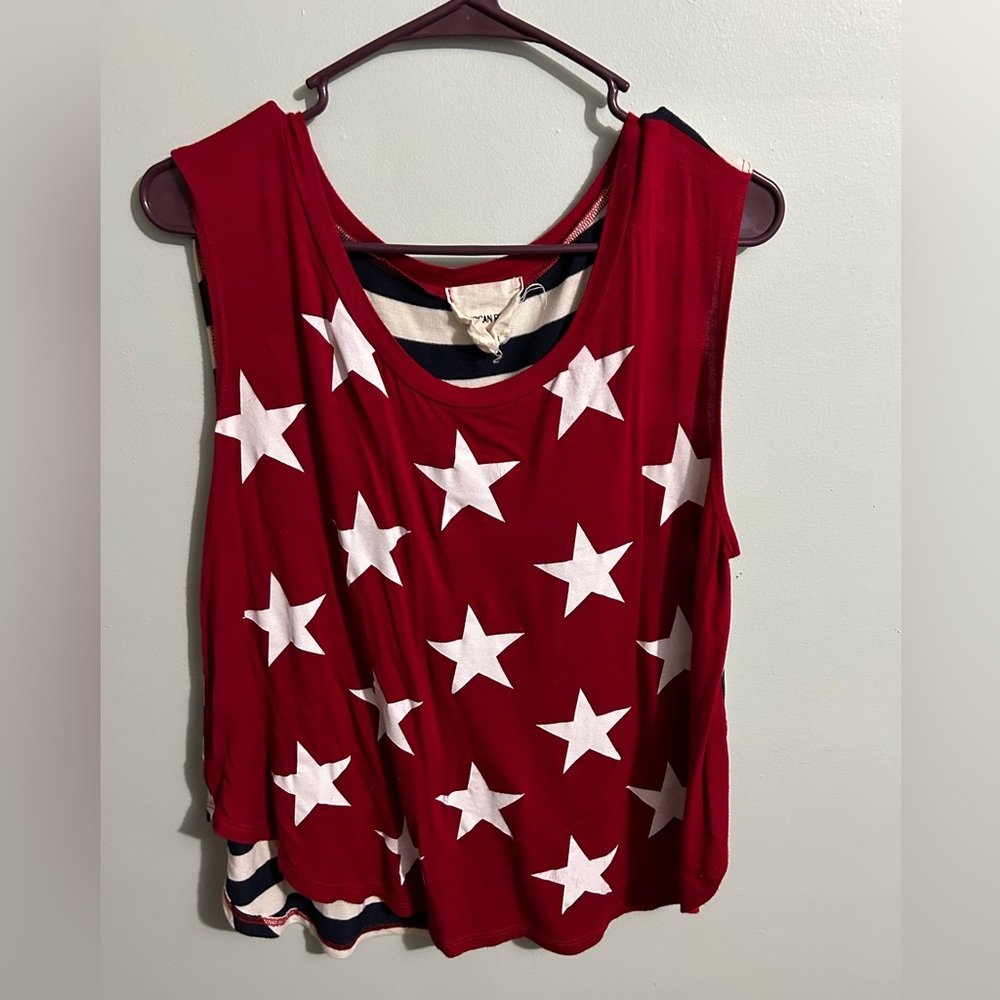 Patriotic tank shirt